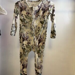 Posh Peanut Floral Kids Pajamas